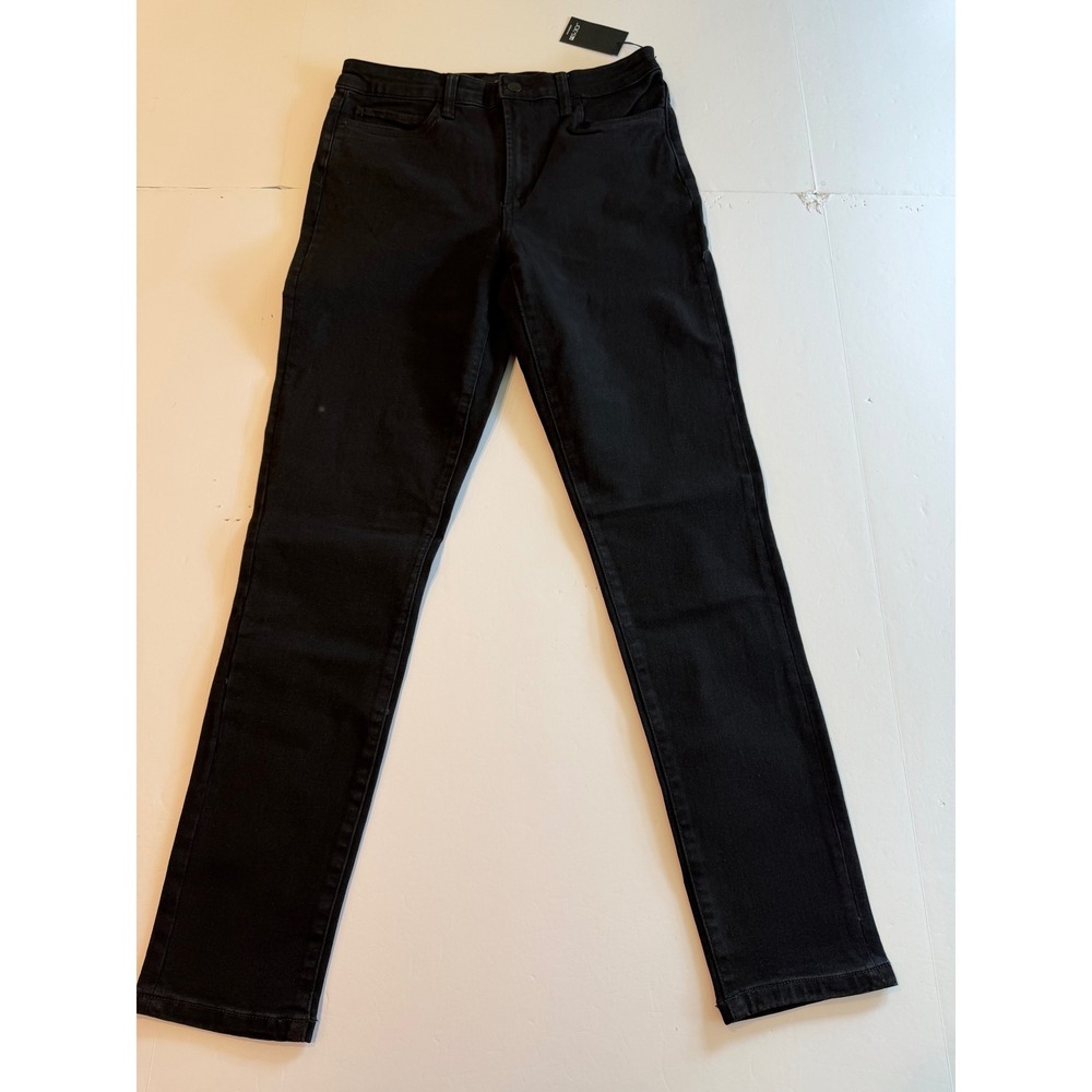 Joes Jeans High Rise Skinny Black Rinse Denim Pants Size 30